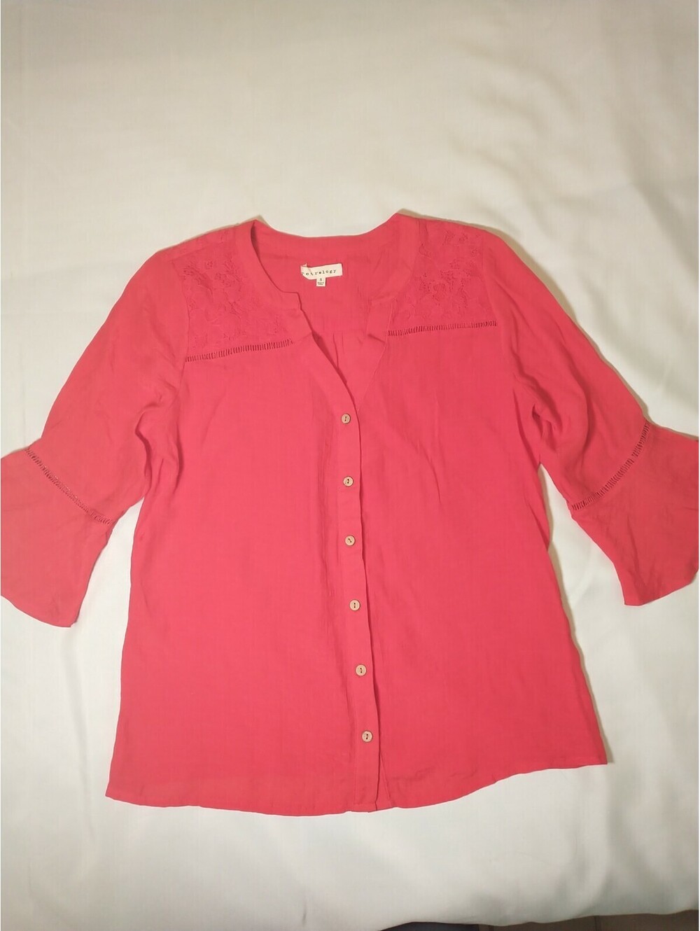 Retrology Blouse Red Size S
